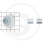 LED Arbeitsscheinwerfer Magnetaufsatz integrierte Batterie (Dauer 4 bis 8 h) LED Arbeitsscheinwerfer Magnetaufsatz integrierte Batterie (Dauer 4 bis 8 h)