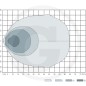 Projecteur de travail à led éclairage large 10-30 V