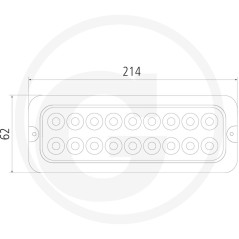 Arbeitsscheinwerfer LED-Breitbandbeleuchtung 10-30 V | NewgardenParts.com