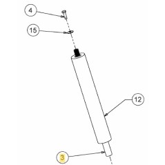 MTD ORIGINAL RASENTRAKTOR LENKSÄULENVERLÄNGERUNG 683-04763637 | NewgardenParts.com
