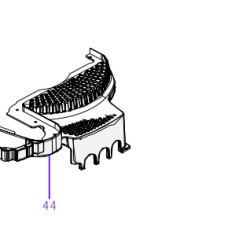 Protección cuchilla derecha robot ORIGINAL AMBROGIO 4.36 | NewgardenParts.com
