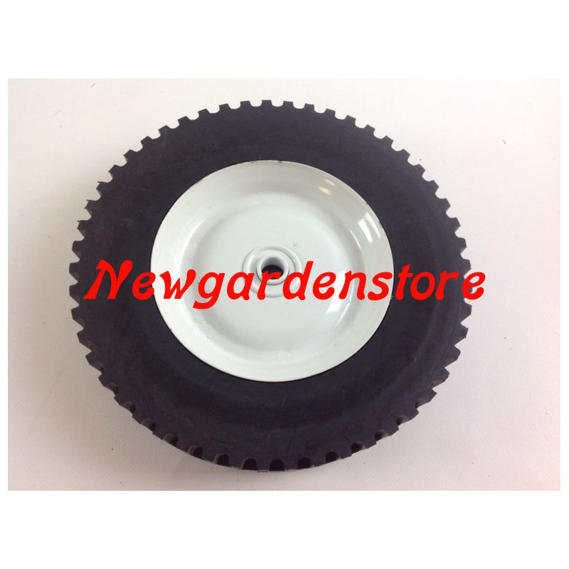 Universal metal wheel with mower bearing 200mm 12.5mm 420095