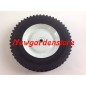 Universal metal wheel with mower bearing 200mm 12.5mm 420095