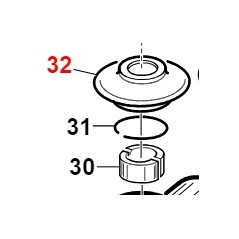 Rubber protection for steering cylinder ORIGINAL GIANNI FERRARI 00.07.01.0120