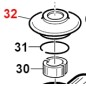 Protection en caoutchouc pour cylindre de direction ORIGINAL GIANNI FERRARI 00.07.01.0120