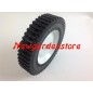 Universal metal wheel with mower bearing 200mm 12.5mm 420095