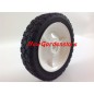 Universal plastic mower wheel 175mm 12.5mm 420081