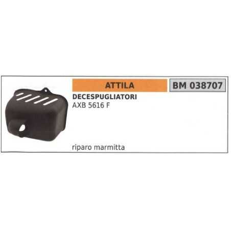 ATTILA silencieux d'échappement ATTILA débroussailleuse AXB 5616F 038707 | NewgardenParts.com