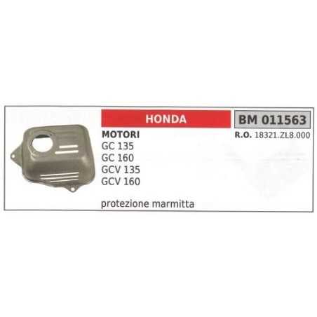 Protector silenciador cortacésped HONDA GC 135 160 011563 | NewgardenParts.com