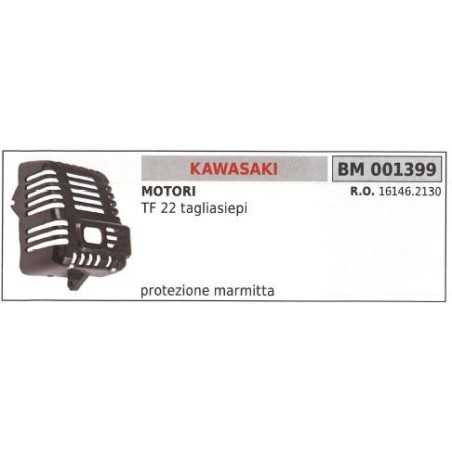 Protection du silencieux KAWASAKI taille-haie TF 22 001399 | NewgardenParts.com
