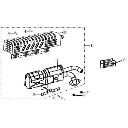 MH150RKS ORIGINAL EMAK L66150346 protège-silencieux | NewgardenParts.com