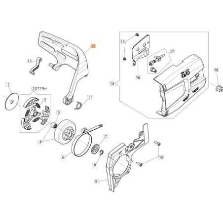 Protection ORIGINAL OLEOMAC pour tronçonneuse GST 360 50270185BR | NewgardenParts.com