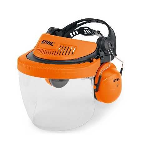 ORIGINAL STIHL face and ear protection with polycarbonate visor advance | NewgardenParts.com