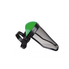 Face protection adjustable stable plastic perforated version | NewgardenParts.com