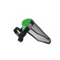 Face protection adjustable stable plastic perforated version