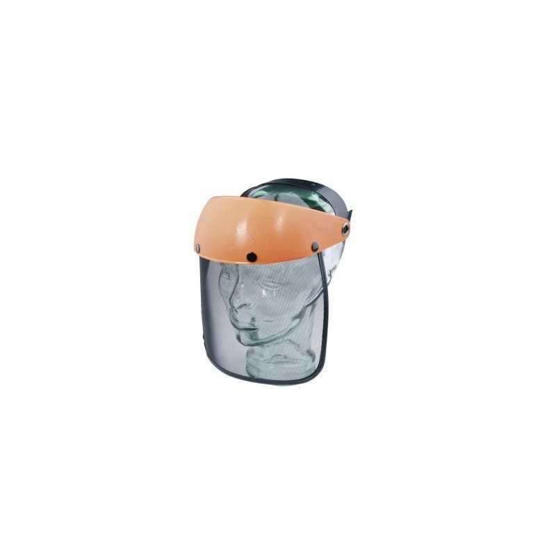 Face protection plastic visor height 190 mm