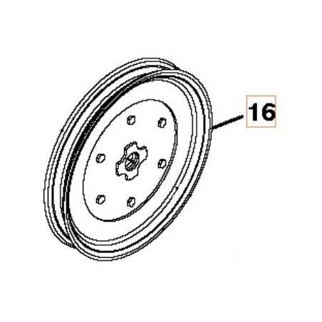 PULEGGIA 532145102 ORIGINALE HUSQVARNA | NewgardenParts.com
