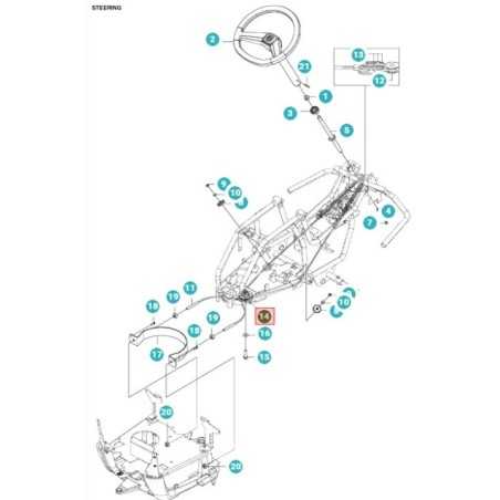RIEMENSCHEIBE 576492502 ORIGINAL HUSQVARNA | NewgardenParts.com