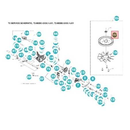 RIEMENSCHEIBE 578893201 ORIGINAL HUSQVARNA | NewgardenParts.com