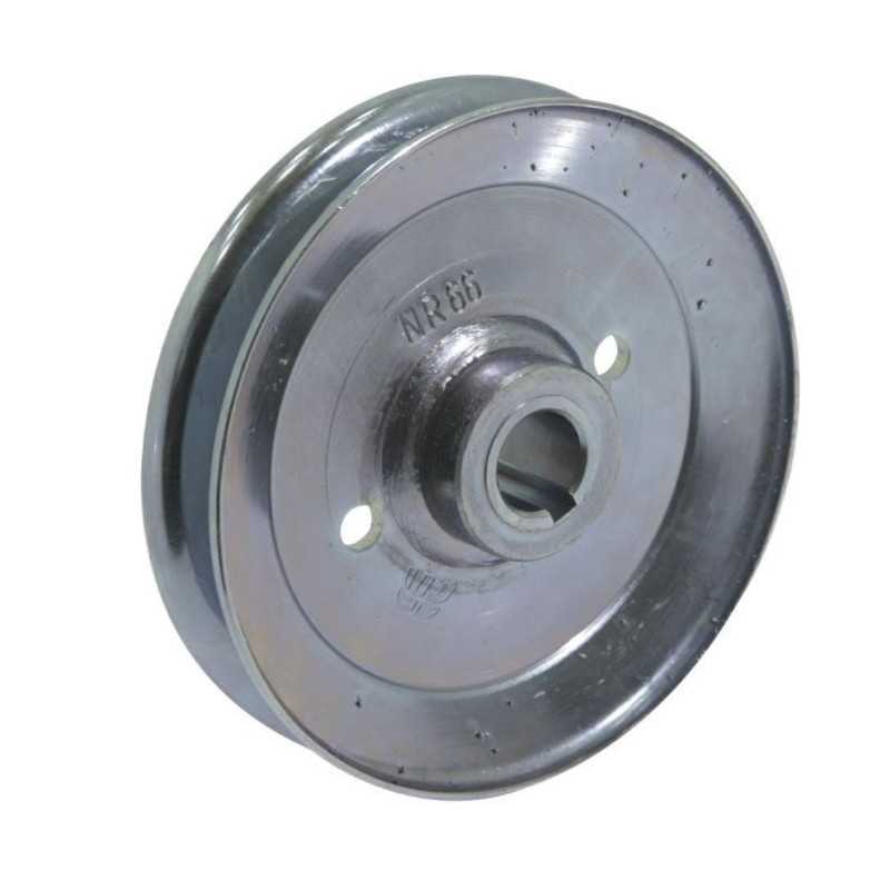 ORIGINAL STIGA Rasentraktormähermesser Riemenscheibe 66 rdb 127604014/0