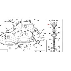 Cinghia piatto lame ORIGINALE GIANNI FERRARI macchina professionale GTM 155 | NewgardenParts.com