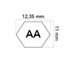 Cinghia piatto lame ORIGINALE SNAPPER AA105 12,7x2667mm trattorino 7014525