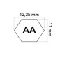 Cinghia piatto lame ORIGINALE SNAPPER AA105 12,7x2667mm trattorino 7014525