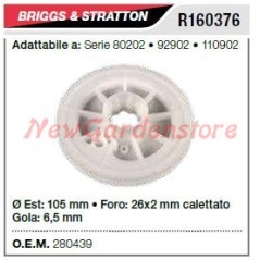 B&S poulie de démarrage de tondeuse 80202 92902 R160376 | NewgardenParts.com