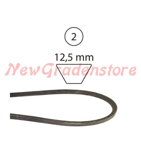 Cinghia piatto lame per trattorino MEP Chopper 76 SPAX 1207 13003500 53121154 520241 | NewgardenParts.com