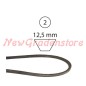 MEP Chopper 76 SPAX 1207 13003500 53121154 520241 lawn tractor blade belt