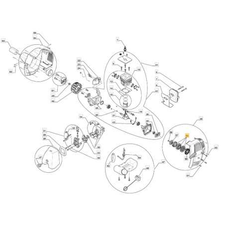 Bürstenmäher-Anlasserriemenscheibe Modelle B32 CB27 ORIGINAL STIGA 123604005/0 | NewgardenParts.com
