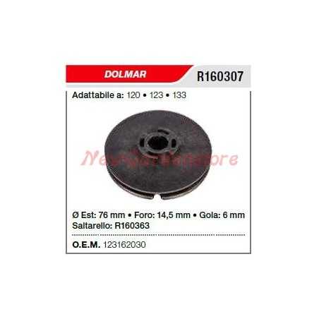 DOLMAR Kettensägen-Anlasserriemenscheibe 120 123 133 R160307 | NewgardenParts.com