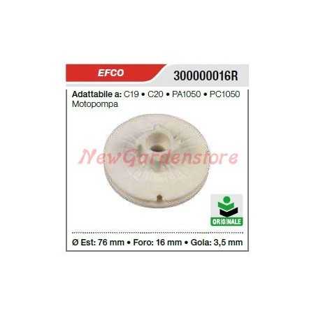 Puleggia avviamento EFCO motopompa C19 C20 PA1050 PC1050 300000016R | NewgardenParts.com