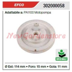 Puleggia avviamento EFCO motopompa PA1100 302000058 | NewgardenParts.com