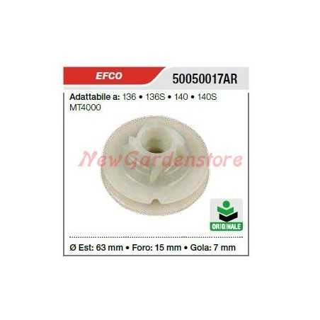 Puleggia avviamento EFCO motosega 136 136S 140 140S MT4000 50050017AR ORIGINALE | NewgardenParts.com