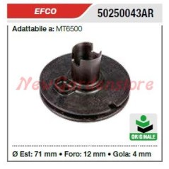Puleggia avviamento EFCO motosega MT6500 50250043AR | NewgardenParts.com