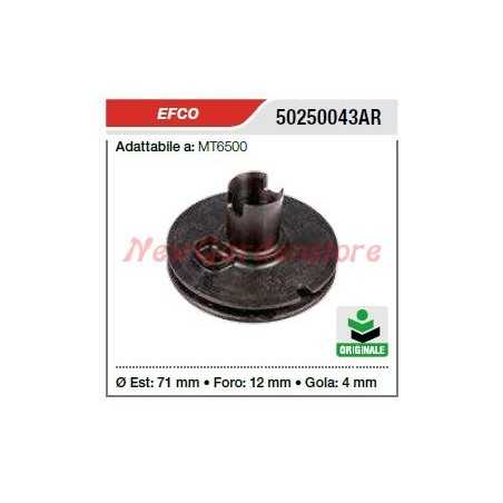EFCO starting pulley for MT6500 chainsaw 50250043AR | NewgardenParts.com