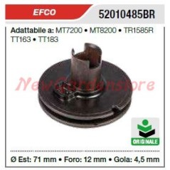 Puleggia avviamento EFCO motosega MT7200 8200 troncatore TR1585R 52010485BR | NewgardenParts.com