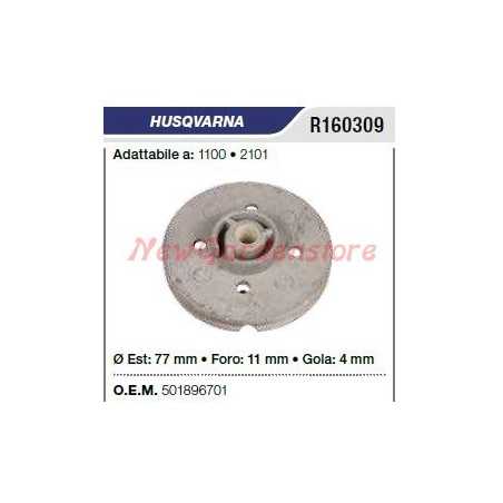 Puleggia avviamento HUSQVARNA motosega 1100 2101 R160309 | NewgardenParts.com