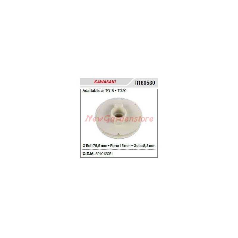 KAWASAKI starter pulley for hedge trimmer TG18 20 R160560