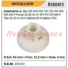Puleggia avviamento MCCULLOCH motosega Mac 538 540 545 730 735 R160411 235372 | NewgardenParts.com