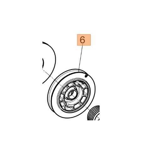 Original OLEOMAC GST250 GST360 chainsaw starter pulley | NewgardenParts.com