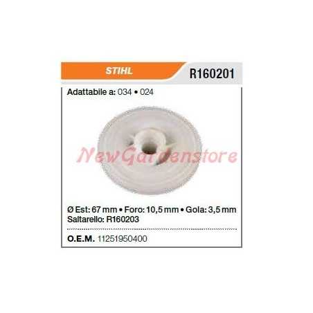 Puleggia avviamento STIHL motosega 034 024 R160201 | NewgardenParts.com