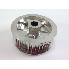 Polea dentada cromada 38D para tractor cortacésped SIMPLICITY LANCER | NewgardenParts.com