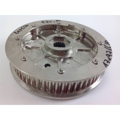 Polea dentada cromada para tractor agrícola SIMPLICITY LANCER | NewgardenParts.com