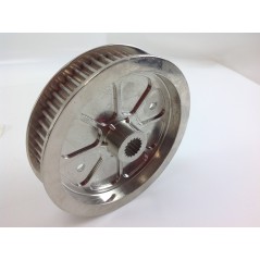 Polea dentada cromada para tractor agrícola SIMPLICITY LANCER | NewgardenParts.com