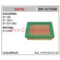 Filtro aria DAYEE per rasaerba DY 18S e motori DY1P64F  027698