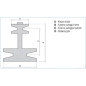 Puleggia guidacinghia ORIGINALE STIGA trattorino meccanico 127604003/1 Puleggia guidacinghia ORIGINALE STIGA trattorino meccanico 127604003/1