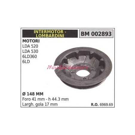 LOMBARDINI LDA 520 530 6LD360 6 LD Motorhacken-Startscheibe 002893 | NewgardenParts.com
