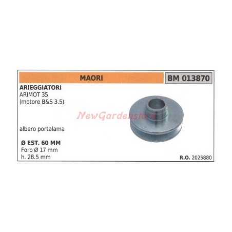 Puleggia per arieggiatore ARIMOT 35 MAORI 013870 | NewgardenParts.com